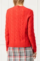 Vlněný svetr | Regular Fit | s příměsí kašmíru POLO RALPH LAUREN červený