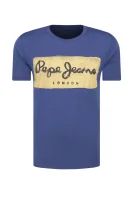 Tričko CHARING | Slim Fit Pepe Jeans London modrá