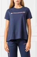 Tričko Logo | Regular Fit Tommy Sport tmavě modrá