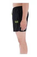 Koupací šortky | Regular Fit EA7 černá