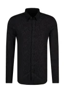 Košile | Slim Fit Armani Exchange černá