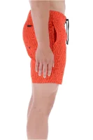 Koupací šortky | Regular Fit Armani Exchange oranžový