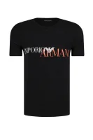 Tričko | Regular Fit Emporio Armani černá