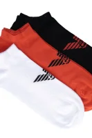 Ponožky 3-pack Emporio Armani oranžový