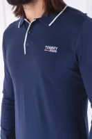 Polokošile | Slim Fit Tommy Jeans tmavě modrá