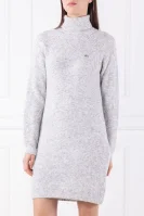 Šaty Lacoste popelavě šedý