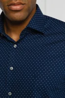 Košile | Fitted fit Calvin Klein tmavě modrá