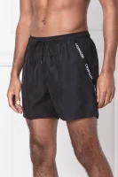 Koupací šortky | Regular Fit Calvin Klein Swimwear černá