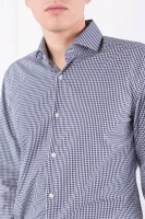 Košile Kason | Slim Fit | easy iron HUGO tmavě modrá