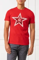 Tričko | Regular Fit Armani Exchange červený