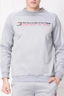 Mikina Logo | Regular Fit Tommy Sport šedý