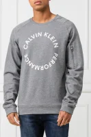 Mikina | Regular Fit Calvin Klein Performance šedý