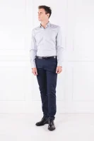 Košile Koey | Slim Fit | easy iron HUGO popelavě šedý