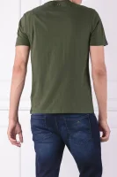 Tričko SADRIN | Regular Fit Napapijri zelený