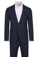 Oblek August/Higgins182 | Extra slim fit HUGO tmavě modrá