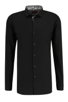 Košile Erondon | Extra slim fit | easy iron HUGO černá