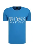 Tričko | Regular Fit BOSS BLACK modrá