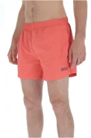 Koupací šortky Perch | Regular Fit BOSS BLACK oranžový