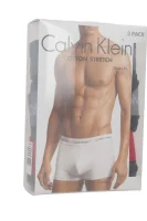 Boxerky 3-pack Calvin Klein Underwear bronzově hnědý