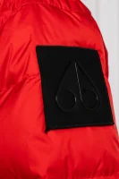 Péřová bunda s kšandami | Regular Fit Moose Knuckles červený