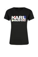 Tričko Bauhaus | Regular Fit Karl Lagerfeld černá
