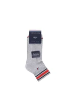 Ponožky 2-pack iconic sports quarter Tommy Hilfiger šedý