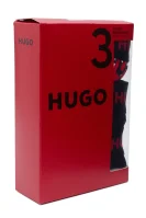 Boxerky 3-pack WOVEN BOXER TRIPLET Hugo Bodywear černá
