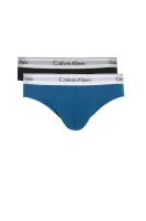 SLIPY 2-PACK HIP Calvin Klein Underwear modrá