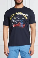Tričko | Regular Fit Paul&Shark tmavě modrá