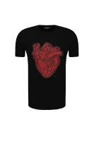 Tričko Heart Dsquared2 černá