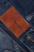 Kurtka jeansowa Pinner Pepe Jeans London tmavě modrá