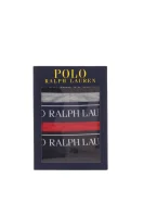 Slipy 3-pack POLO RALPH LAUREN šedý