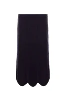 Vlněná sukně Premiato MAX&Co. tmavě modrá