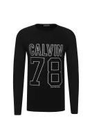 Tričko s dlouhým rukávem Timball 3 CALVIN KLEIN JEANS černá