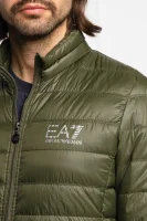 Péřová bunda | Regular Fit EA7 khaki