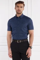 Košile QUILTED LOGO | Slim Fit Michael Kors tmavě modrá
