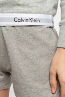Vršky od pyžam | Regular Fit Calvin Klein Underwear šedý