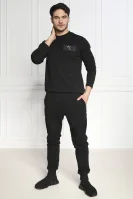 Tričko s dlouhým rukávem | Regular Fit Plein Sport černá