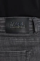 Šortky | Slim Fit Karl Lagerfeld šedý