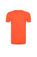 Tričko | Regular Fit | pima Armani Exchange oranžový