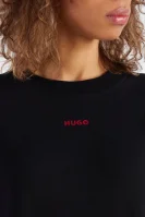Mikina | Classic fit Hugo Bodywear černá