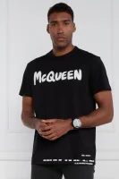 Tričko | Regular Fit Alexander McQueen černá
