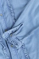 Koszula Frilly Pepe Jeans London světlo modrá