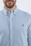 Košile | Regular Fit | pique POLO RALPH LAUREN modrá