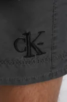 Koupací šortky | Regular Fit Calvin Klein Swimwear grafitově šedá