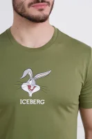 Tričko ICEBERG X LOONEY TUNES | Regular Fit Iceberg zelený