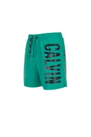 PLAVKY ŠORTKY Calvin Klein Swimwear zelený