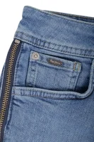 Šortky CUPID ZIP | low waist | Slim Fit Pepe Jeans London modrá