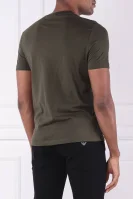 Tričko | Regular Fit Emporio Armani olivový