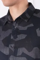 Košile | Regular Fit Armani Exchange šedý